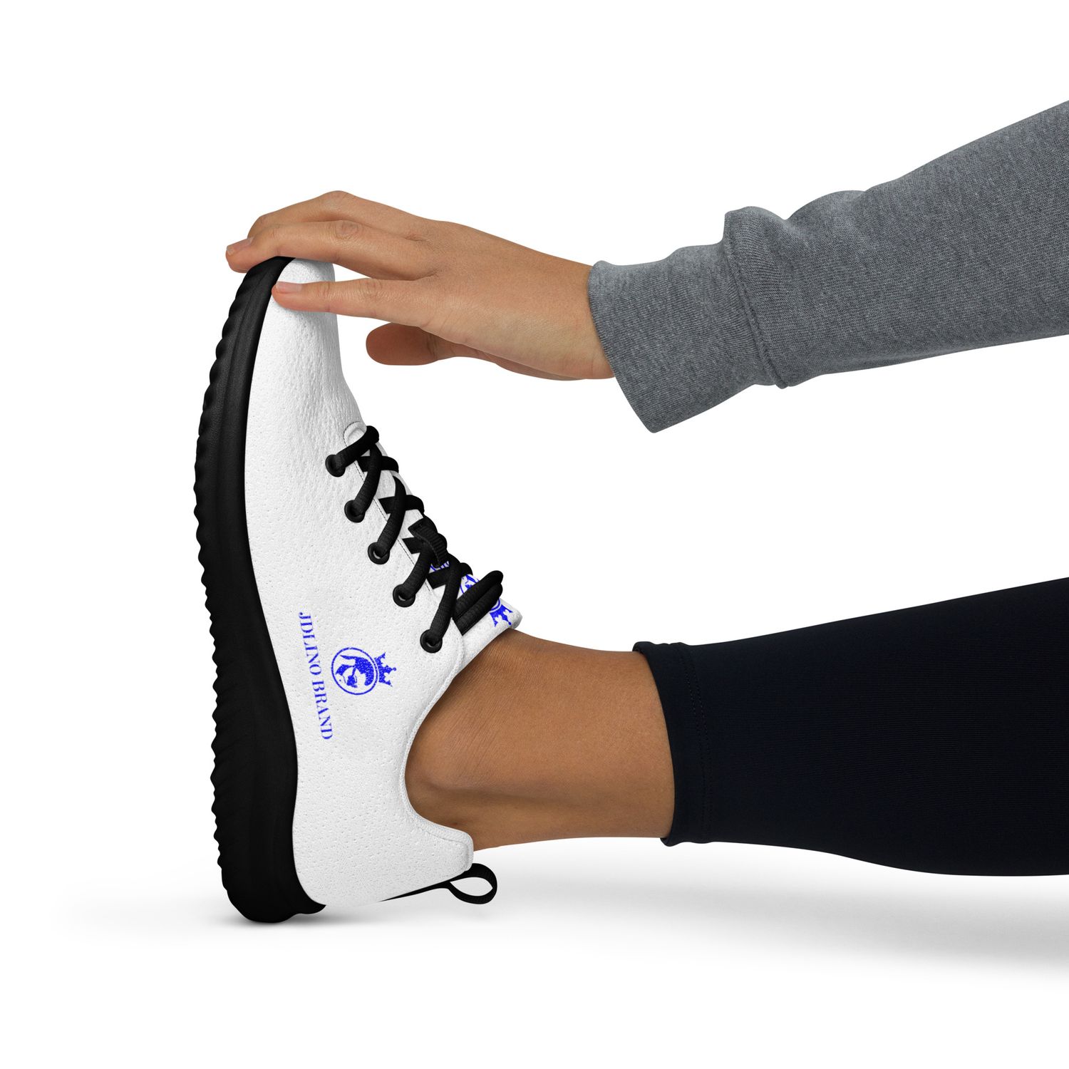 JdLino Brand White B Women’s athletic shoes