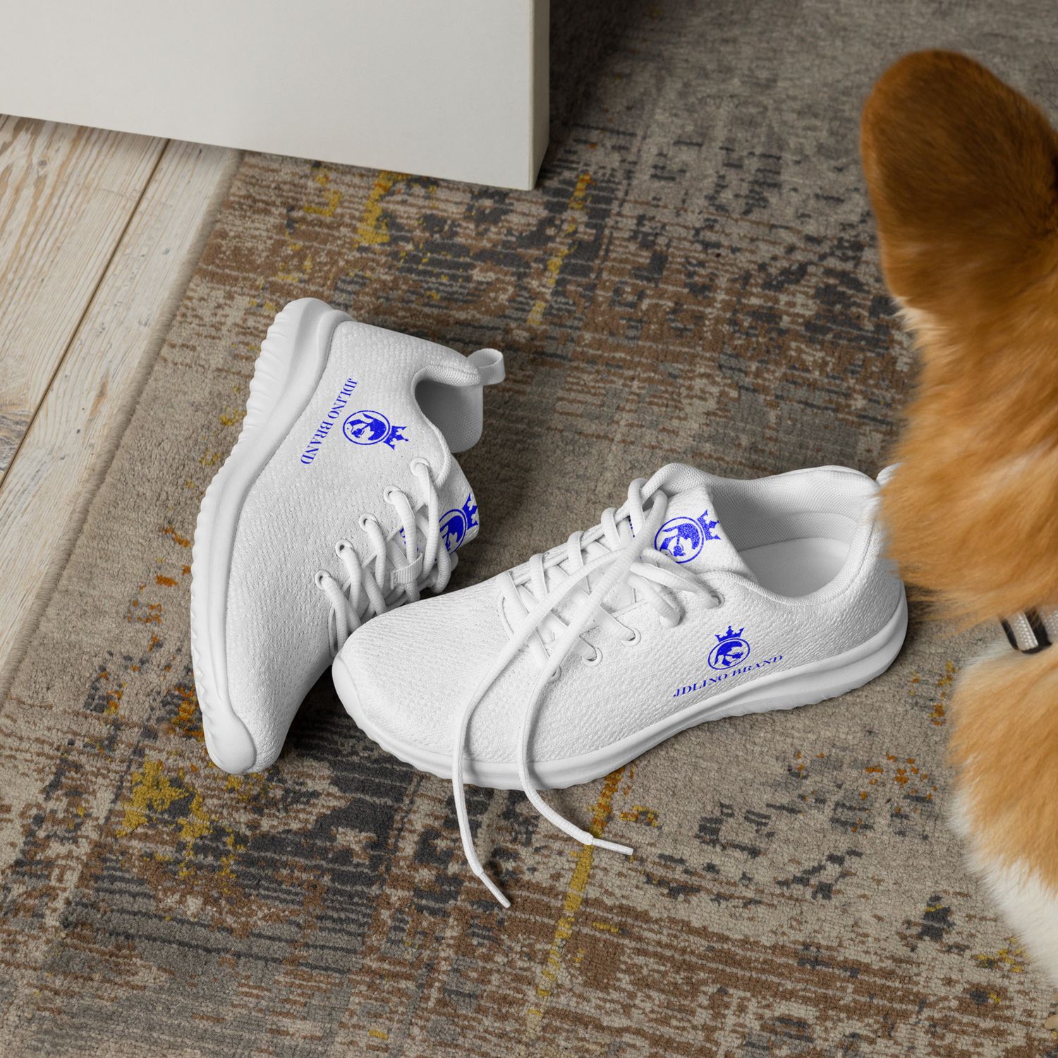 JdLino Brand White B Women’s athletic shoes