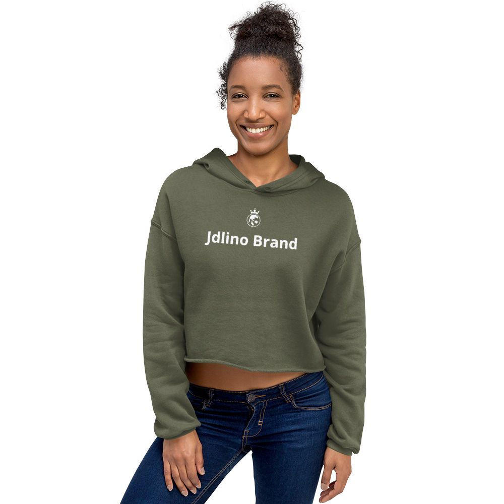 JdLino Brand A/G Crop Hoodie