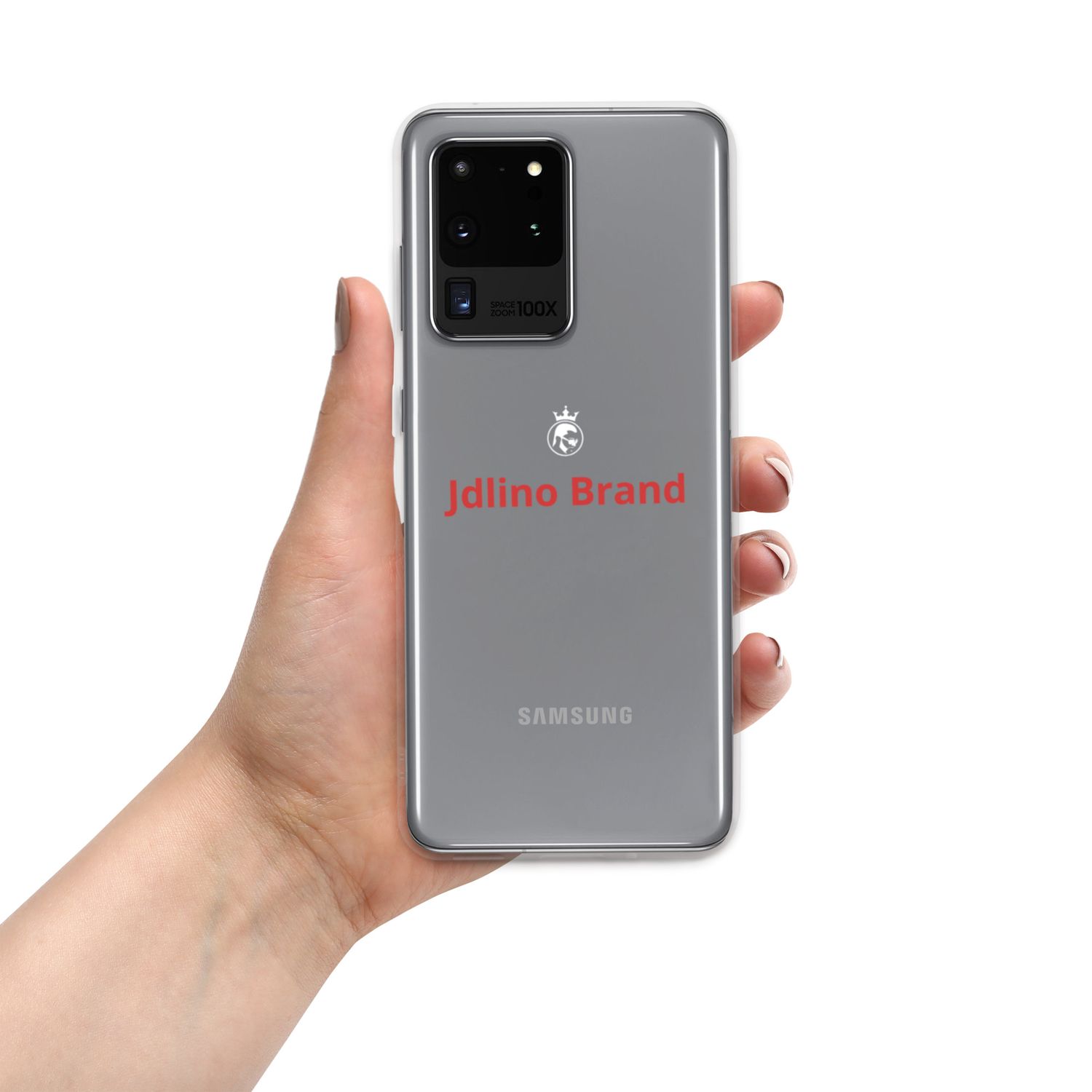 JdLino Brand R/W Clear Case for Samsung®
