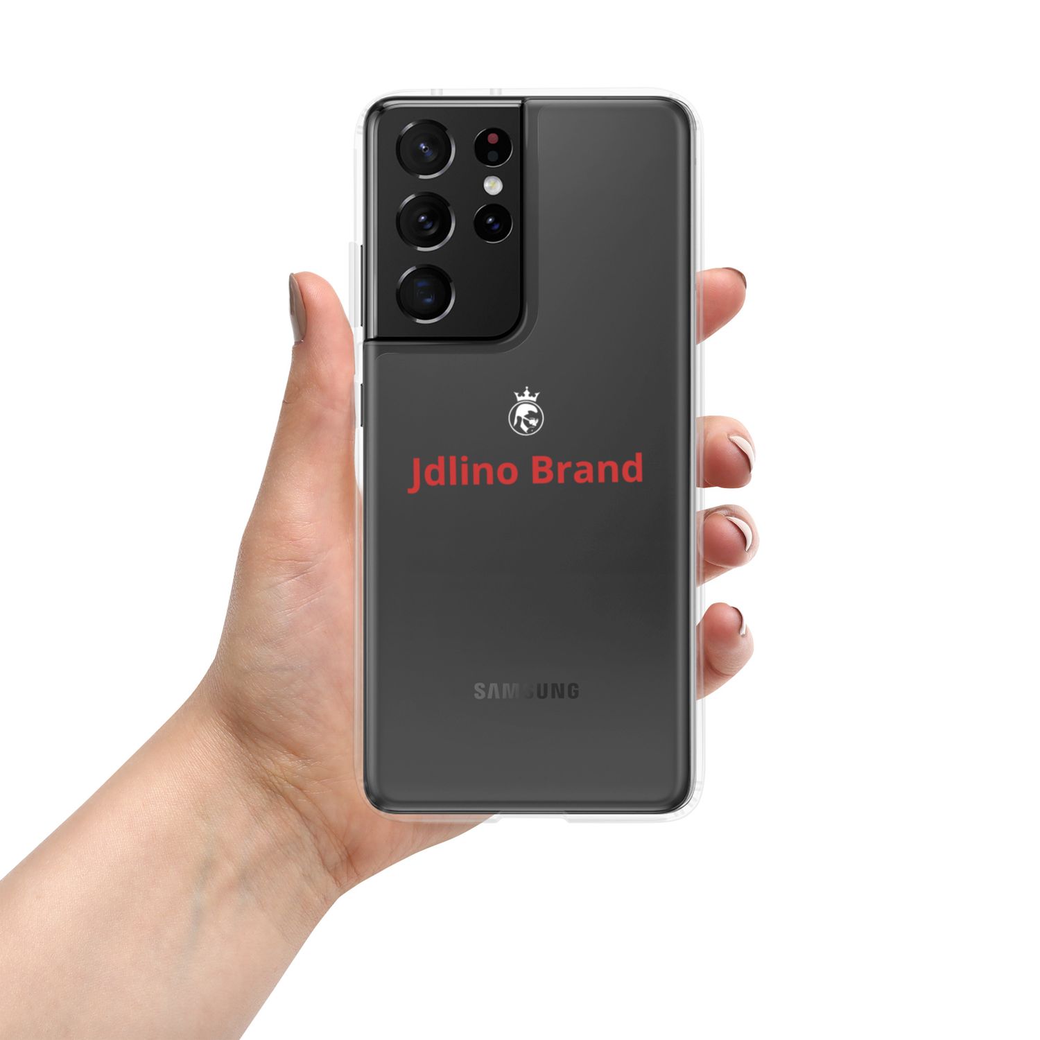 JdLino Brand R/W Clear Case for Samsung®