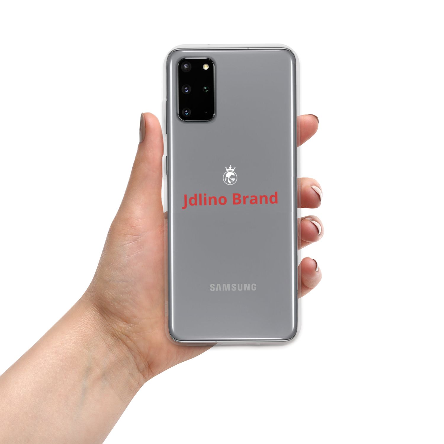 JdLino Brand R/W Clear Case for Samsung®