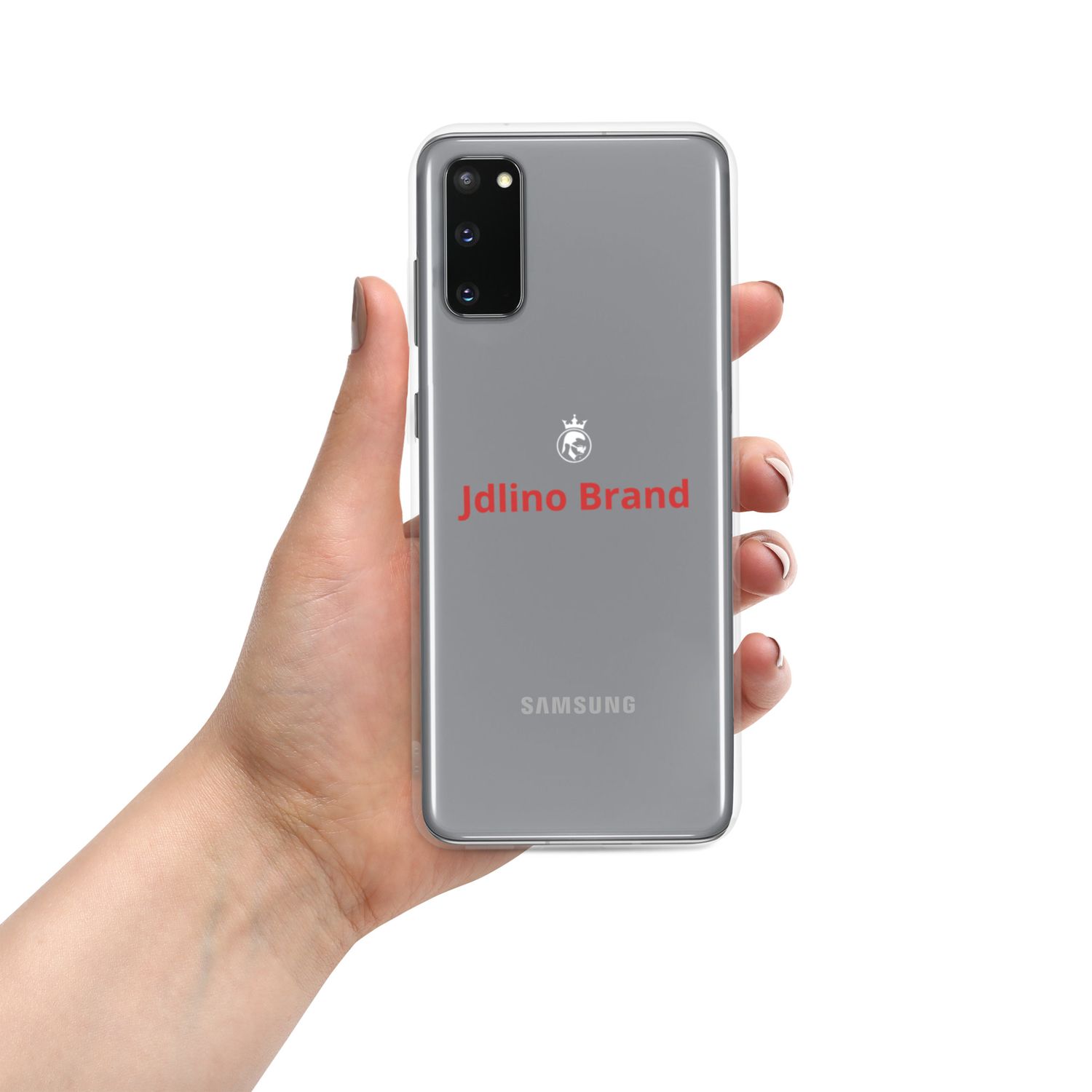 JdLino Brand R/W Clear Case for Samsung®