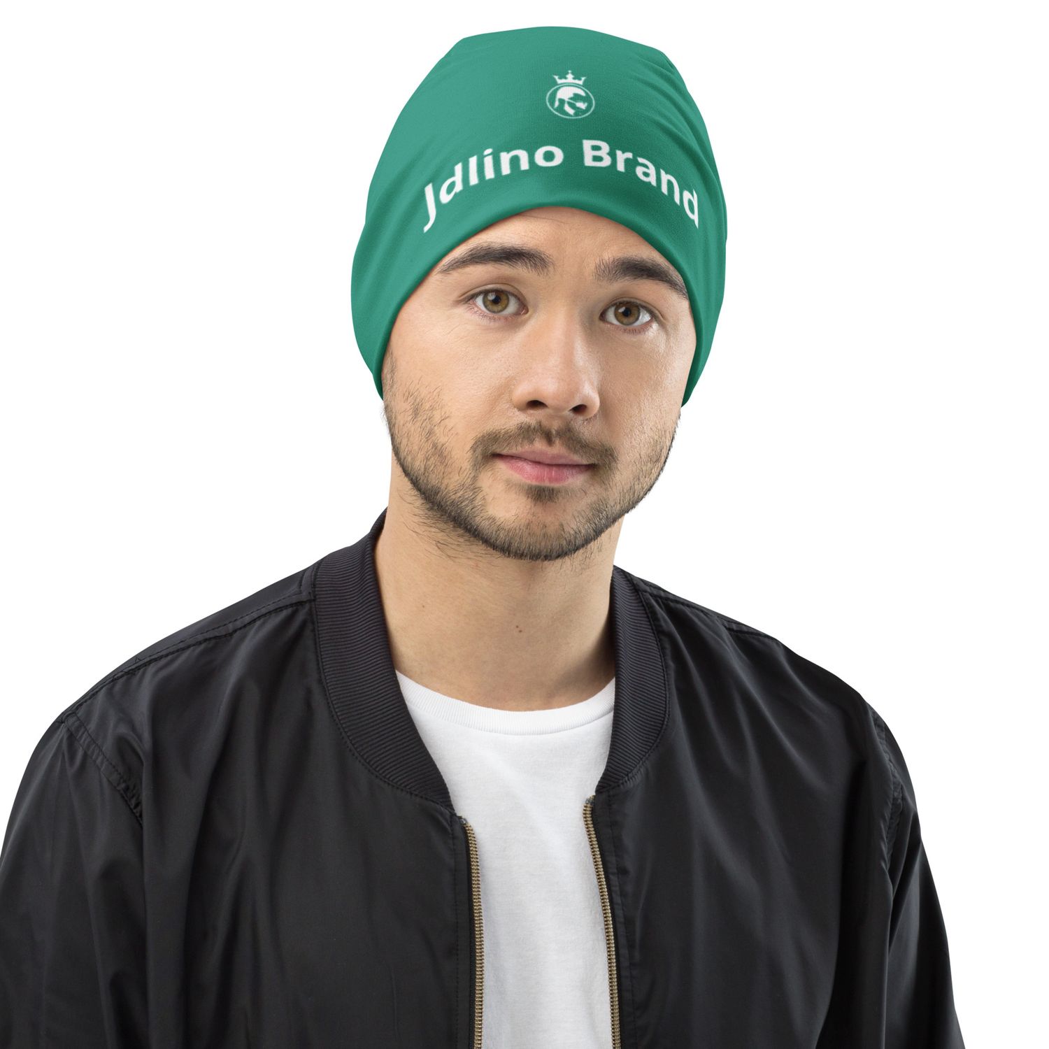 JdLino Brand T/W All-Over Print Beanie