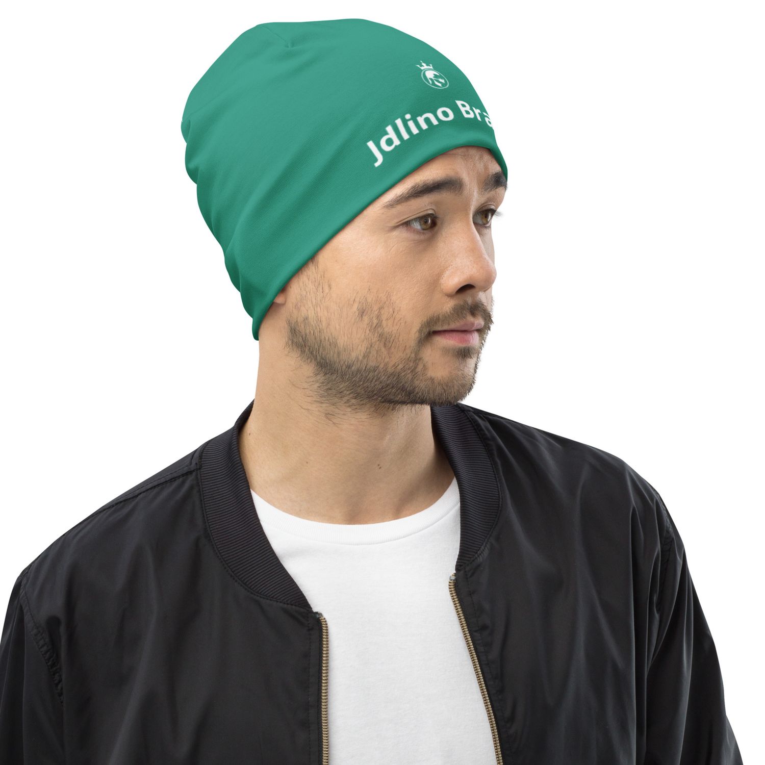 JdLino Brand T/W All-Over Print Beanie