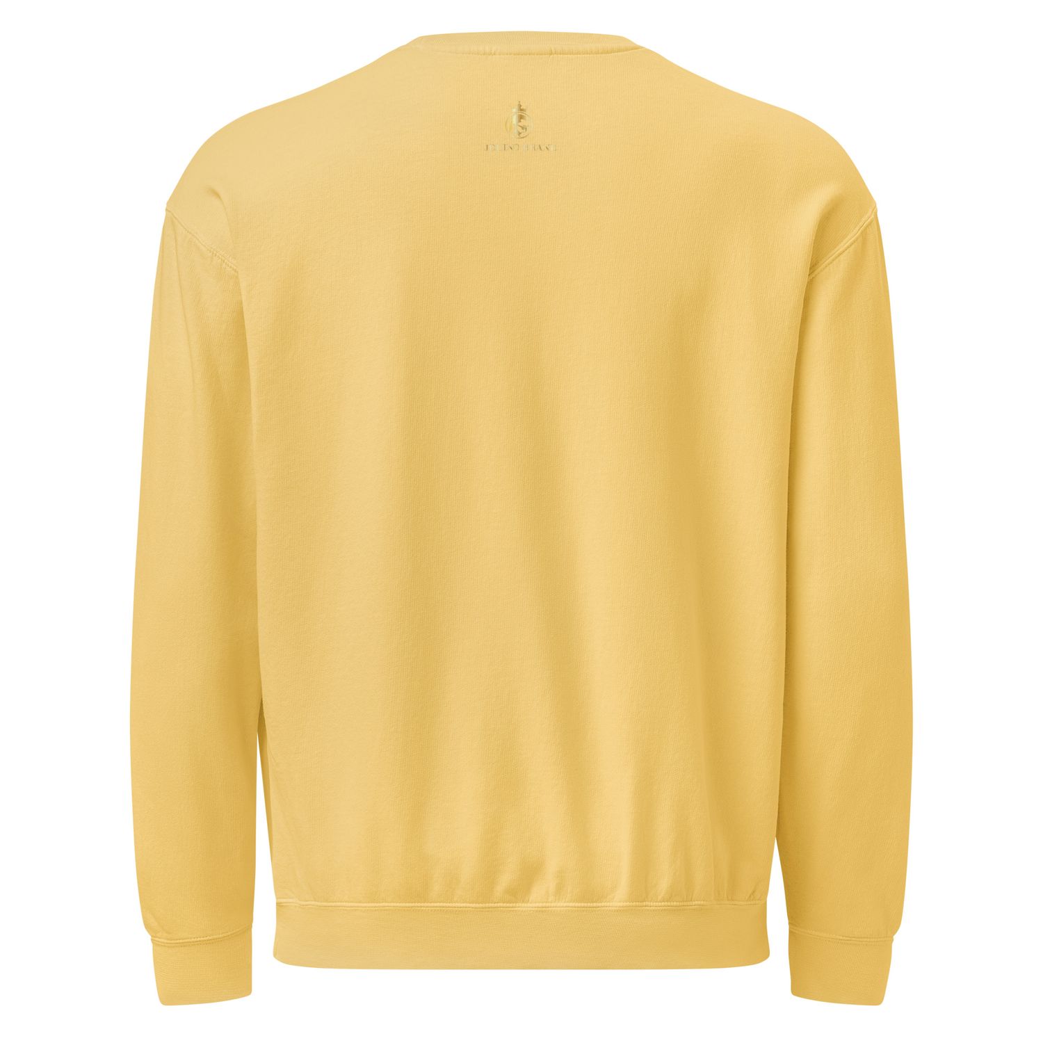 JdLino Brand Unisex garment-dyed fleece crewneck sweatshirt