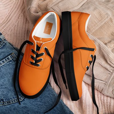 JdLino Brand O/B Men’s lace-up canvas shoes