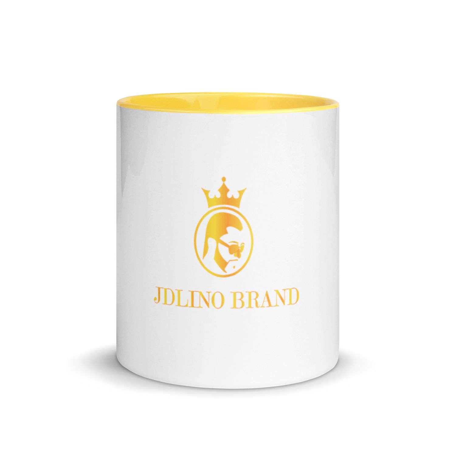 JdLino Brand Y/W Mug with Color Inside