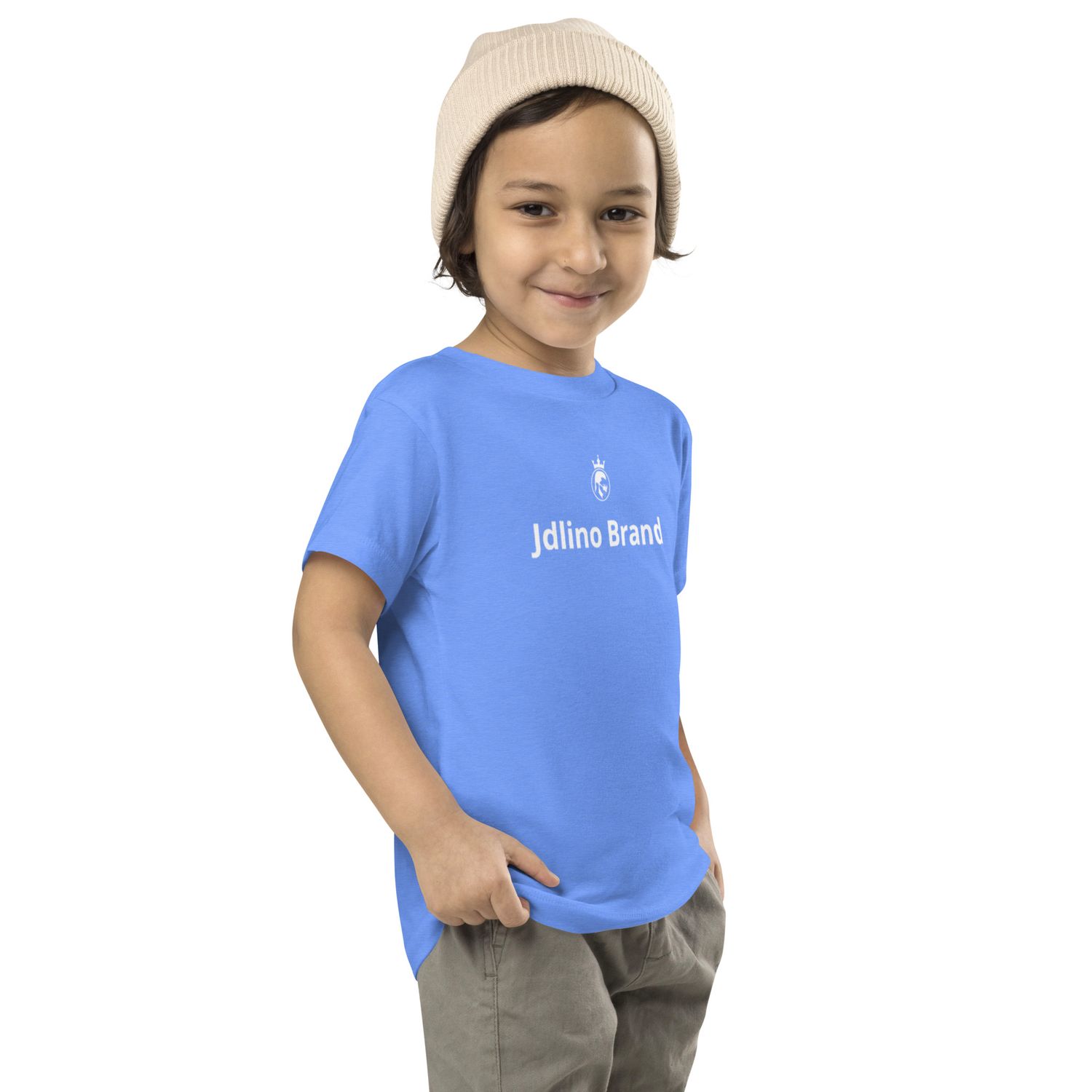 JdLino Brand B/W Toddler Short Sleeve Tee