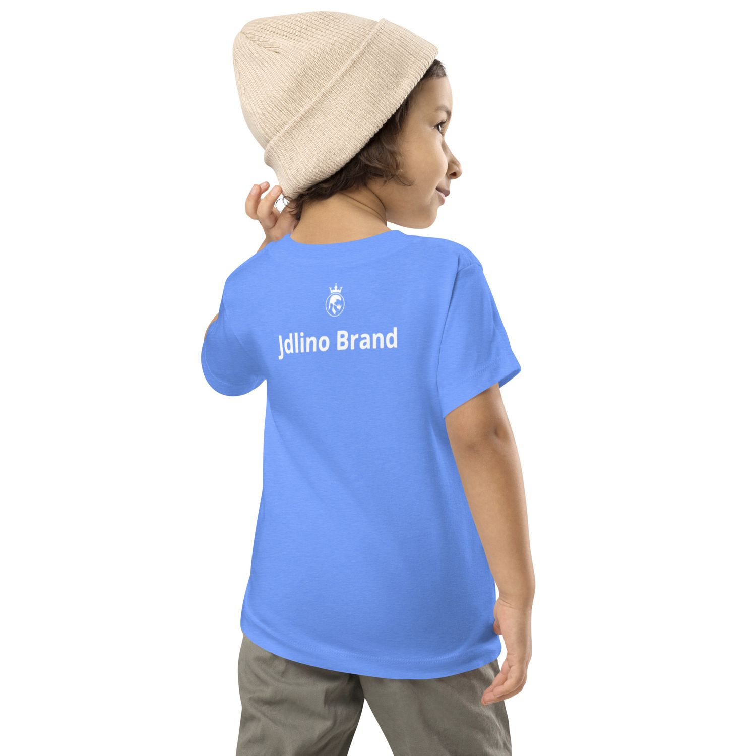 JdLino Brand B/W Toddler Short Sleeve Tee