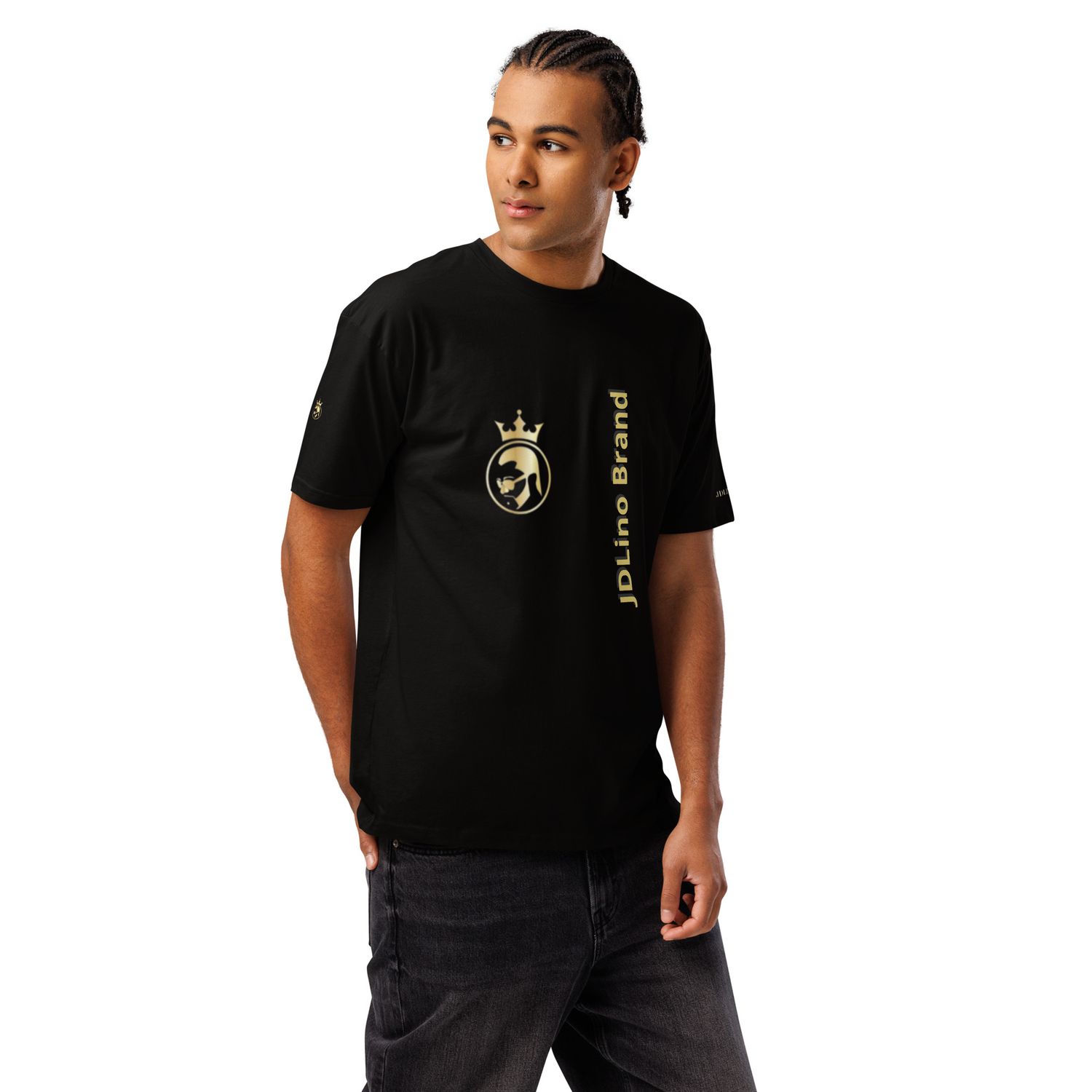 JdLino Brand B/G Cotton Heritage MC1082 I Men's Premium Short Sleeve Tee