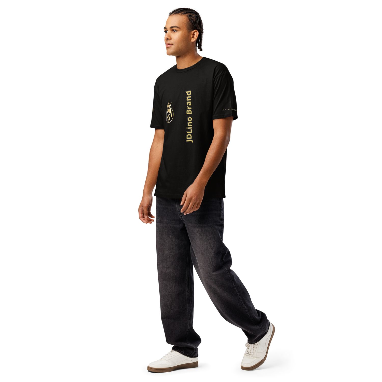 JdLino Brand B/G Cotton Heritage MC1082 I Men's Premium Short Sleeve Tee