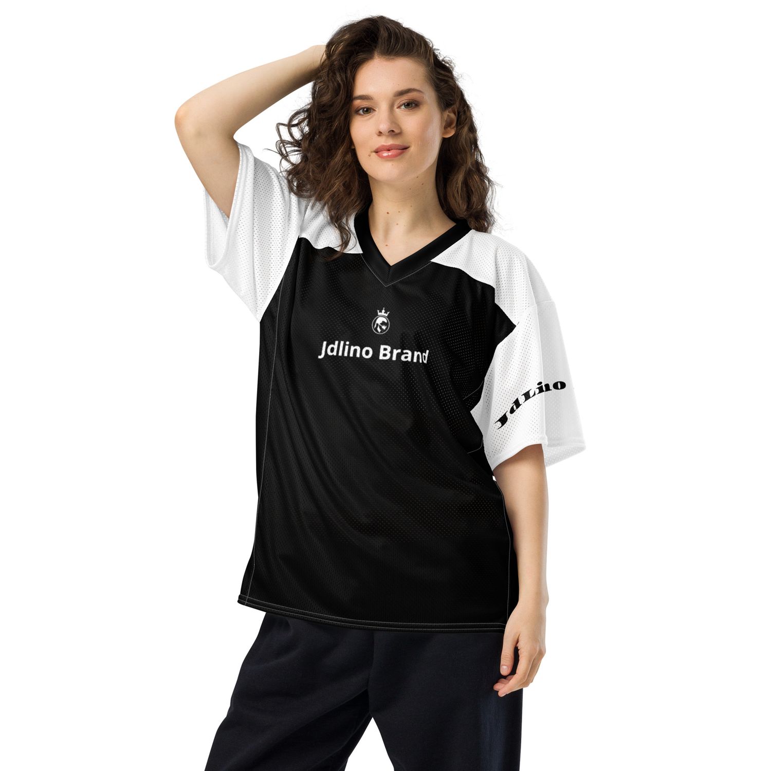 JdLino Brand B/W American football jersey