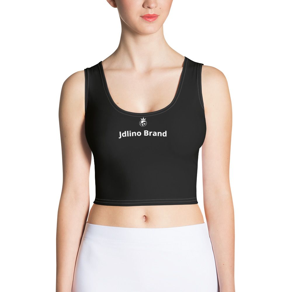 JdLino Brand B/W Crop Top