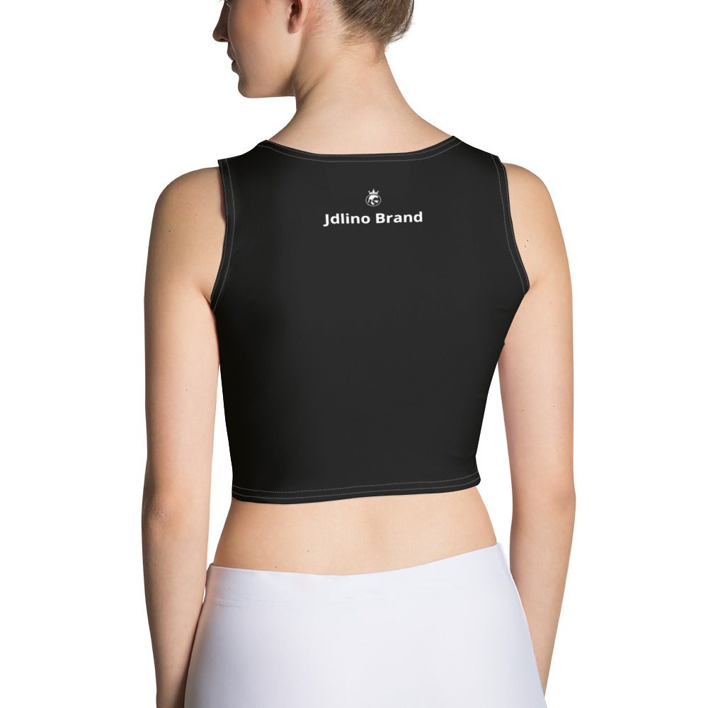 JdLino Brand B/W Crop Top