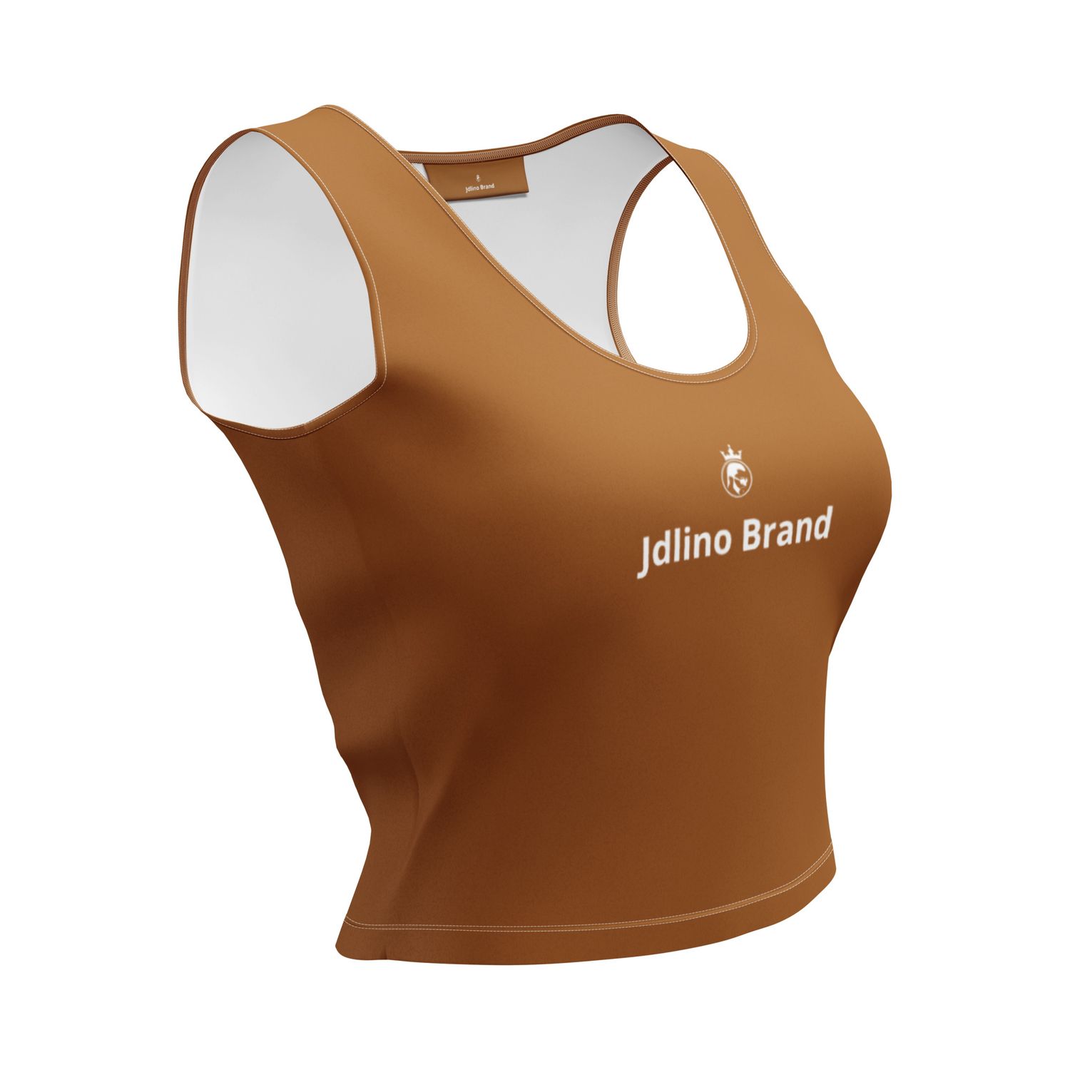 JdLino Brand B/W Crop Top