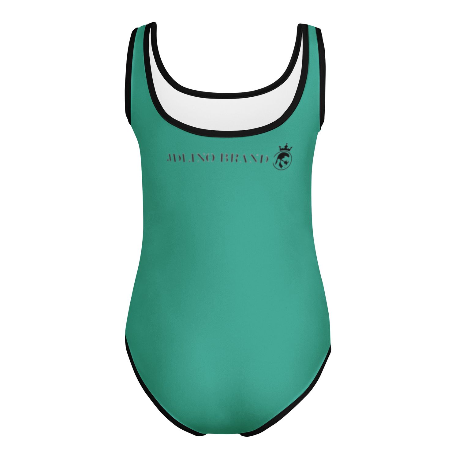 JdLino Brand N/B All-Over Print Kids Swimsuit