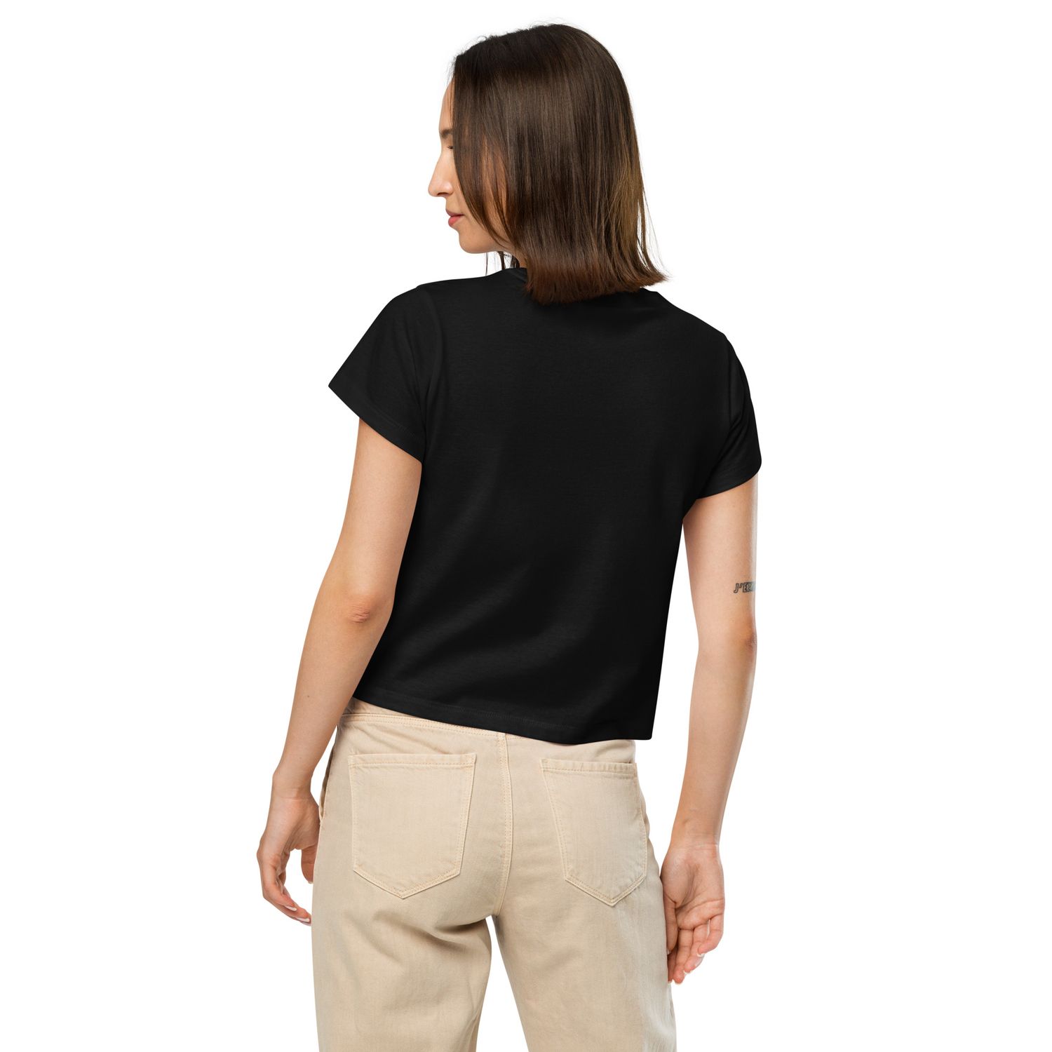 JDLINO BRAND B/G Women’s high-waisted t-shirt