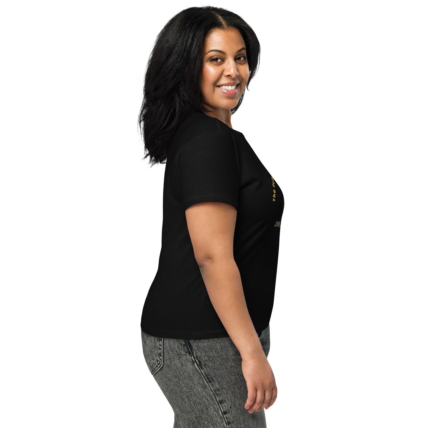 JDLINO BRAND B/G Women’s high-waisted t-shirt