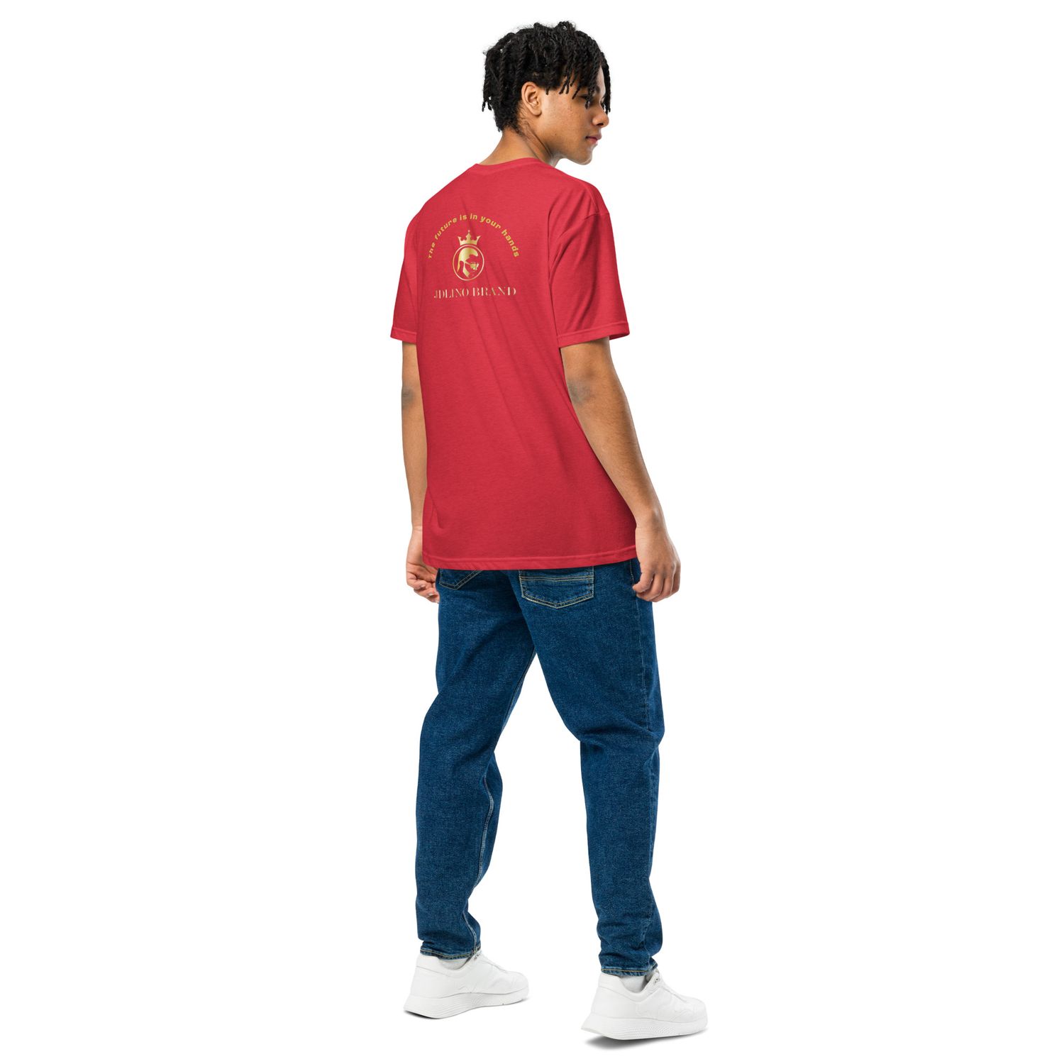 JDLINO BRAND R/G Unisex Fitted T-Shirt - Next Level 6210