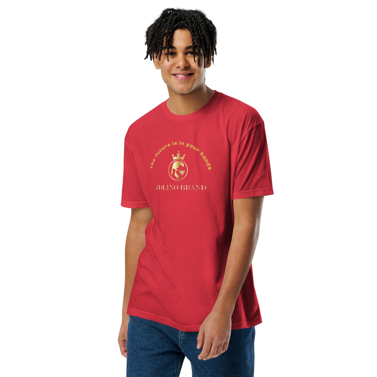 JDLINO BRAND R/G Unisex Fitted T-Shirt - Next Level 6210