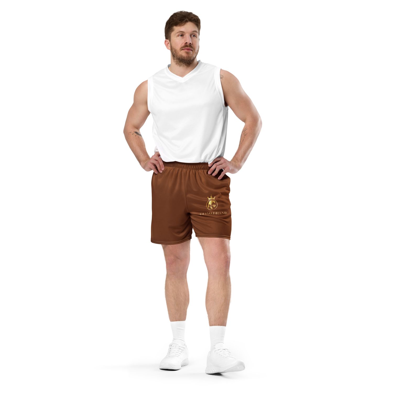 JDLINO BRAND B/G Unisex mesh shorts