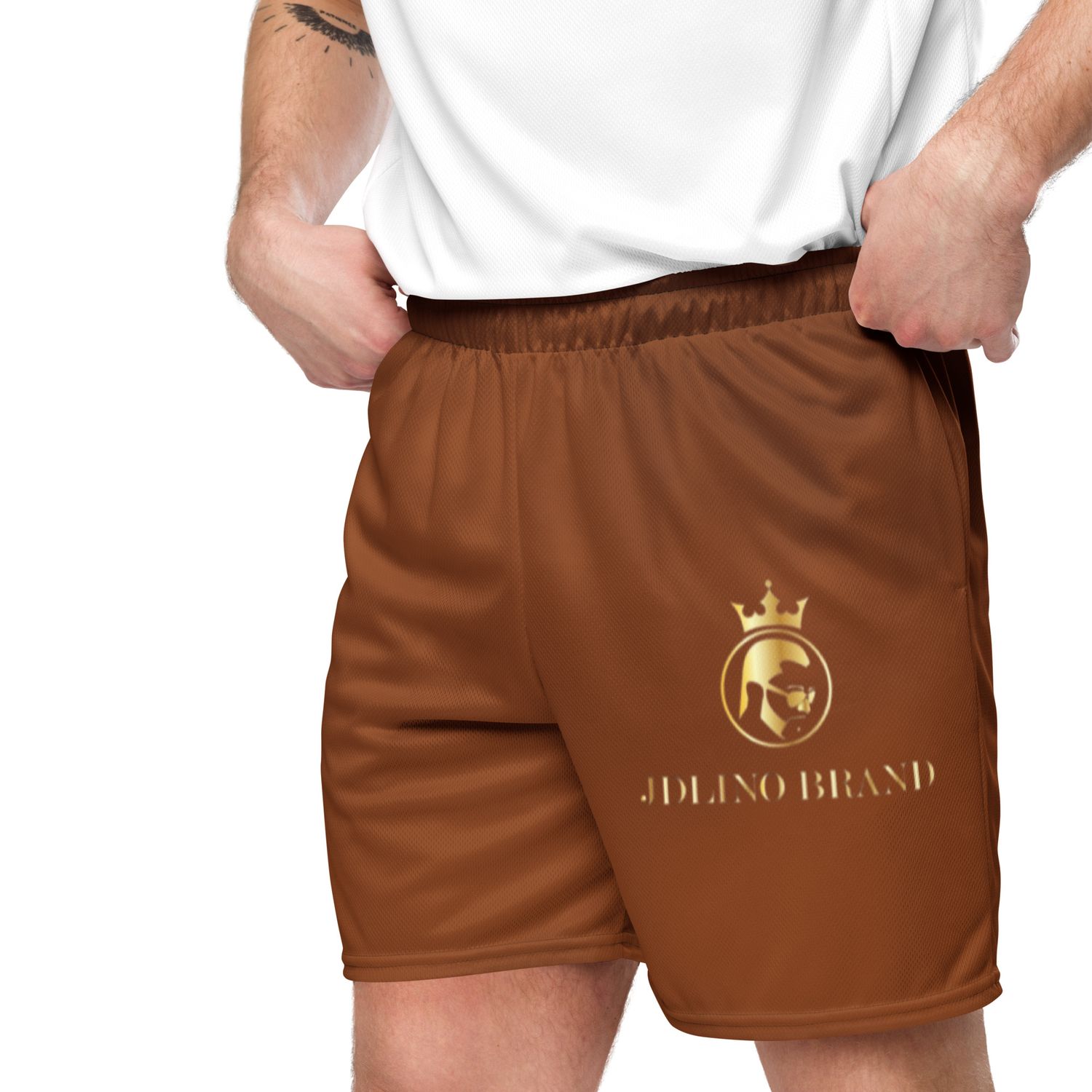 JDLINO BRAND B/G Unisex mesh shorts