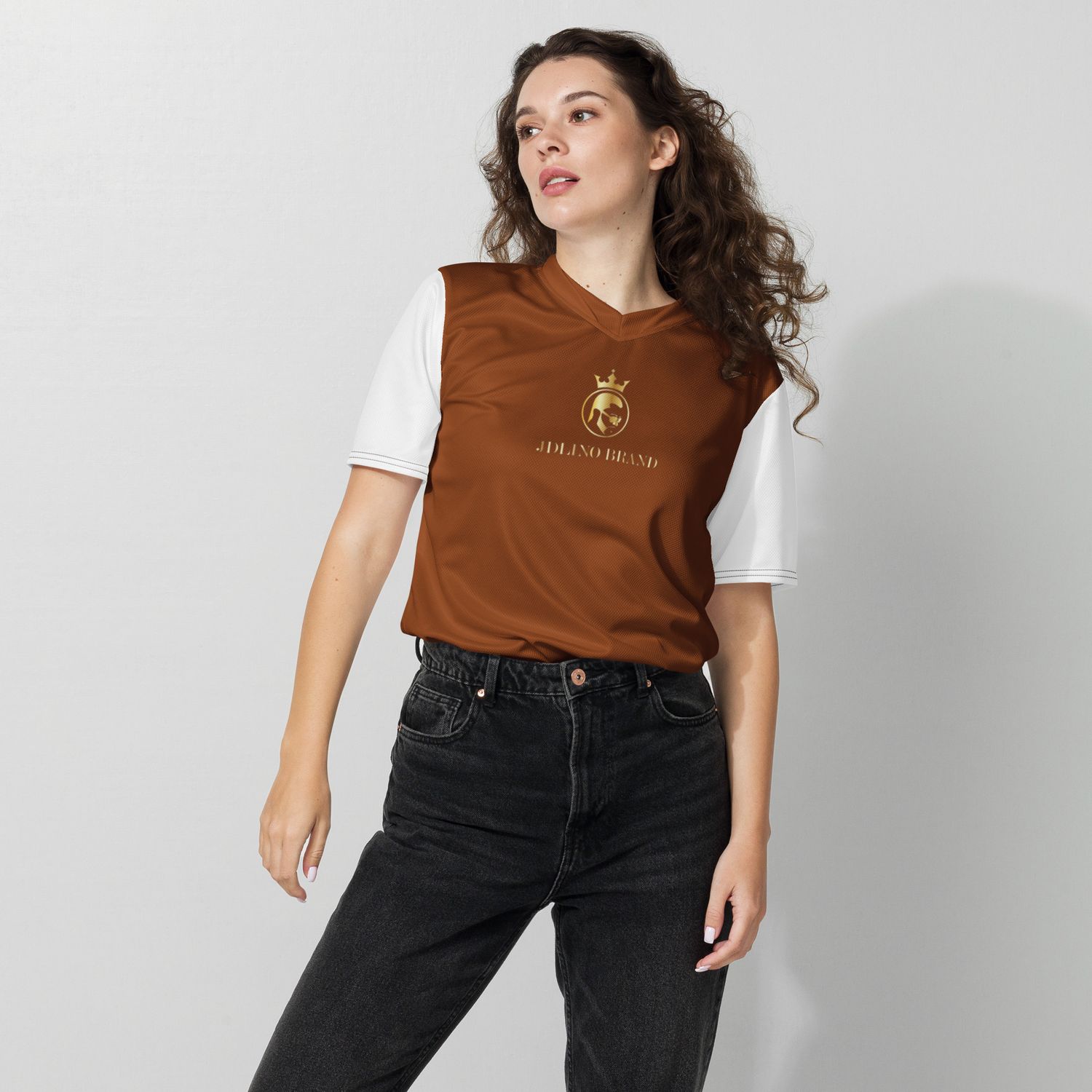 JDLINO BRAND Recycled unisex sports jersey