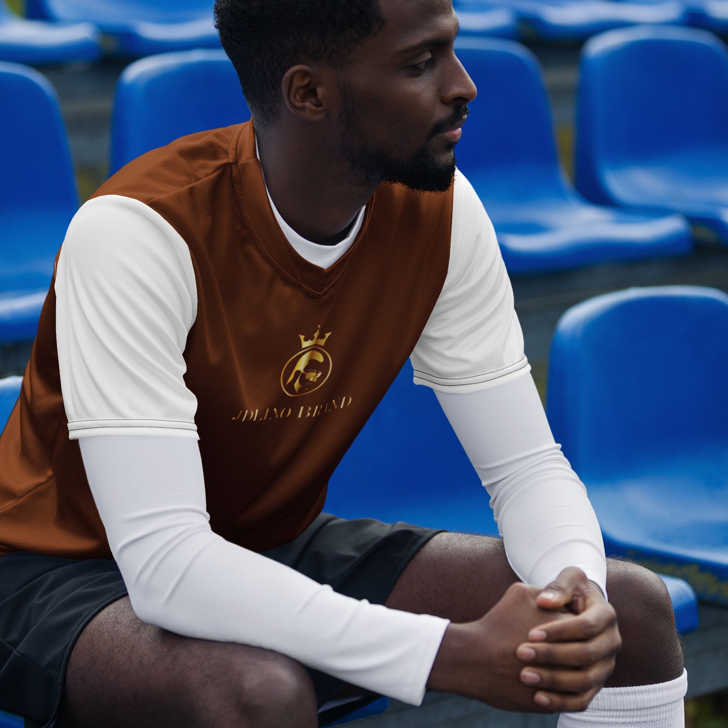 JDLINO BRAND Recycled unisex sports jersey