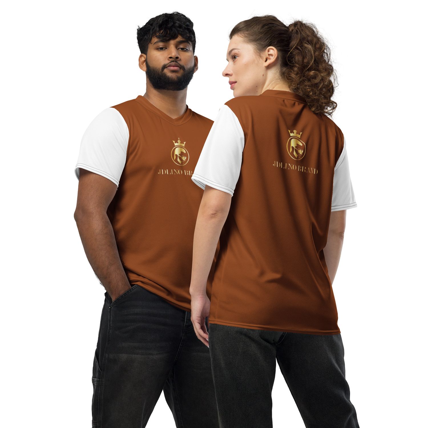JDLINO BRAND Recycled unisex sports jersey