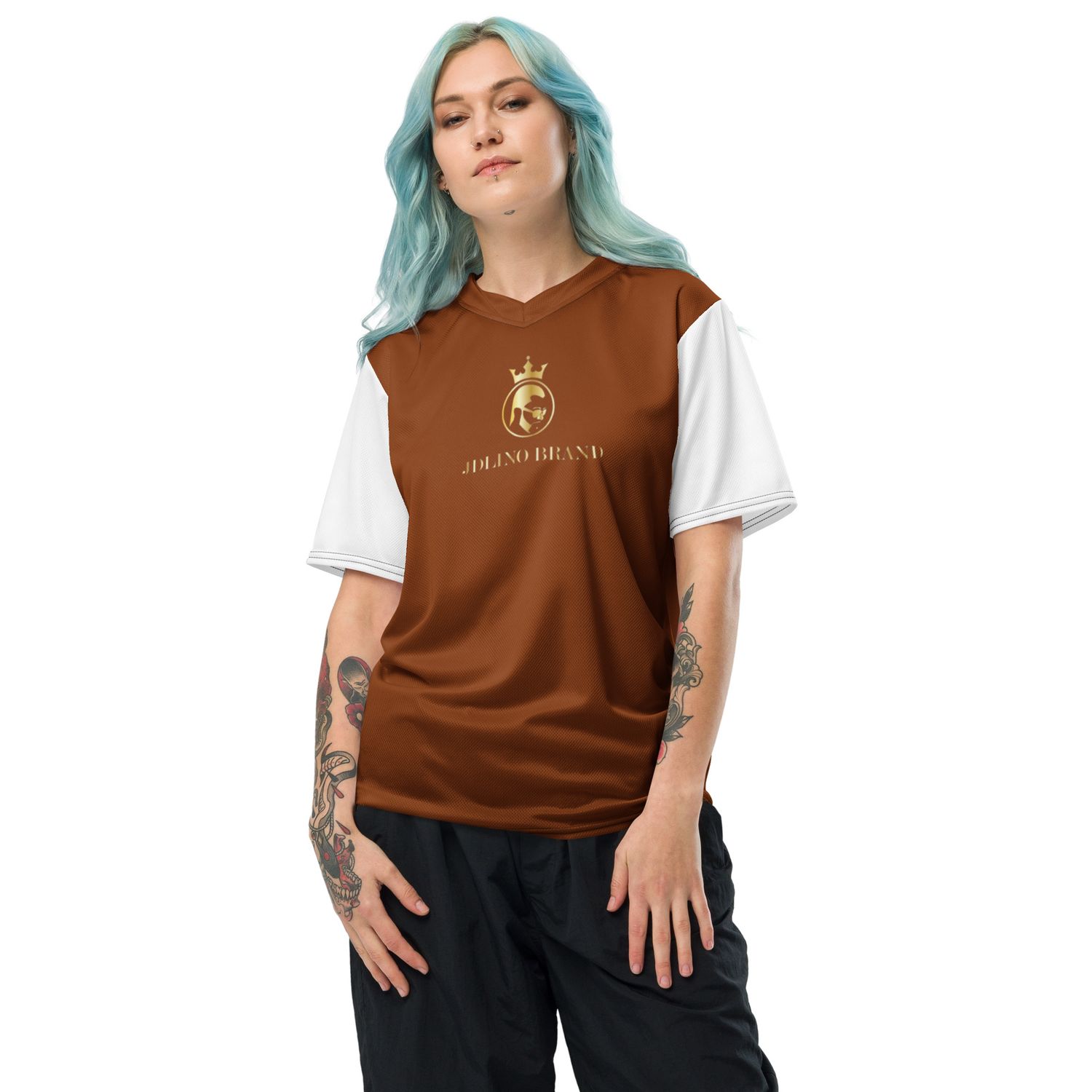 JDLINO BRAND Recycled unisex sports jersey