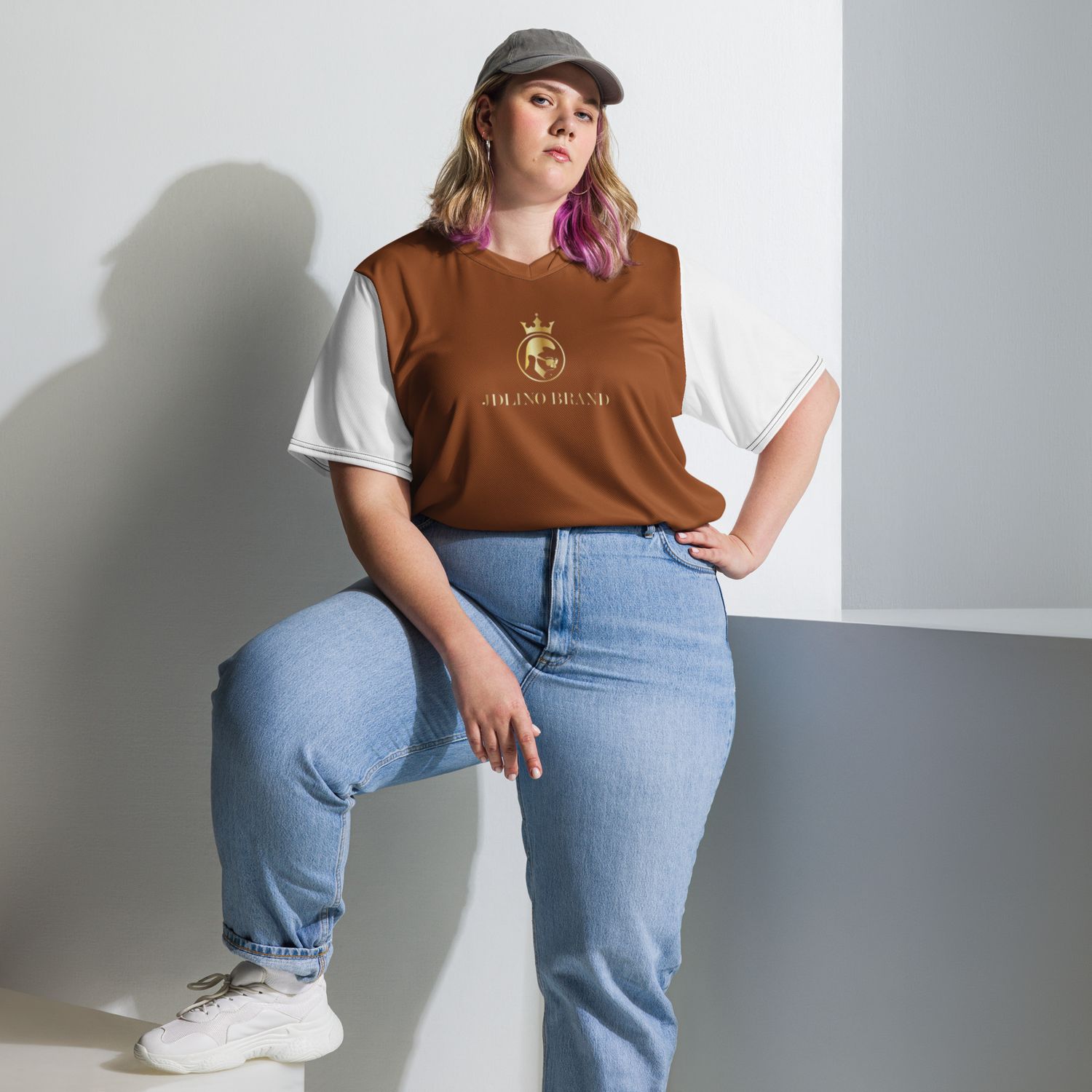 JDLINO BRAND Recycled unisex sports jersey
