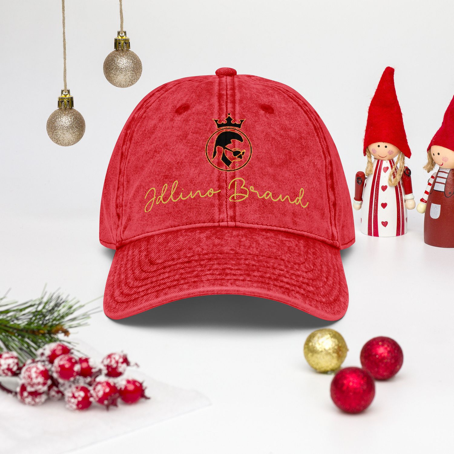 JDLINO BRAND Vintage Cotton Twill Cap