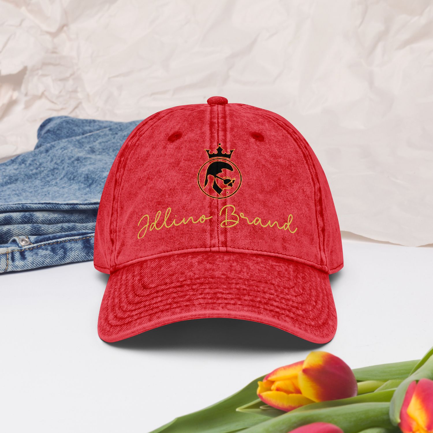JDLINO BRAND Vintage Cotton Twill Cap