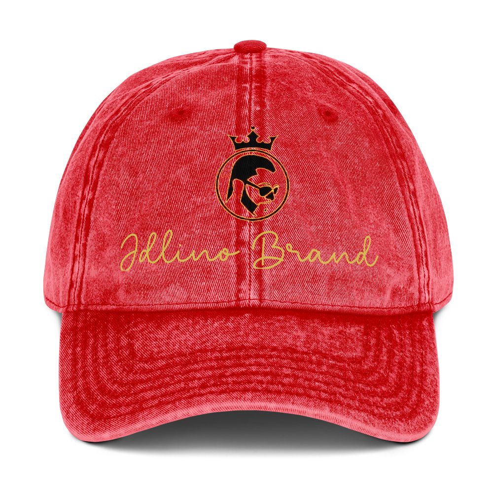 JDLINO BRAND Vintage Cotton Twill Cap