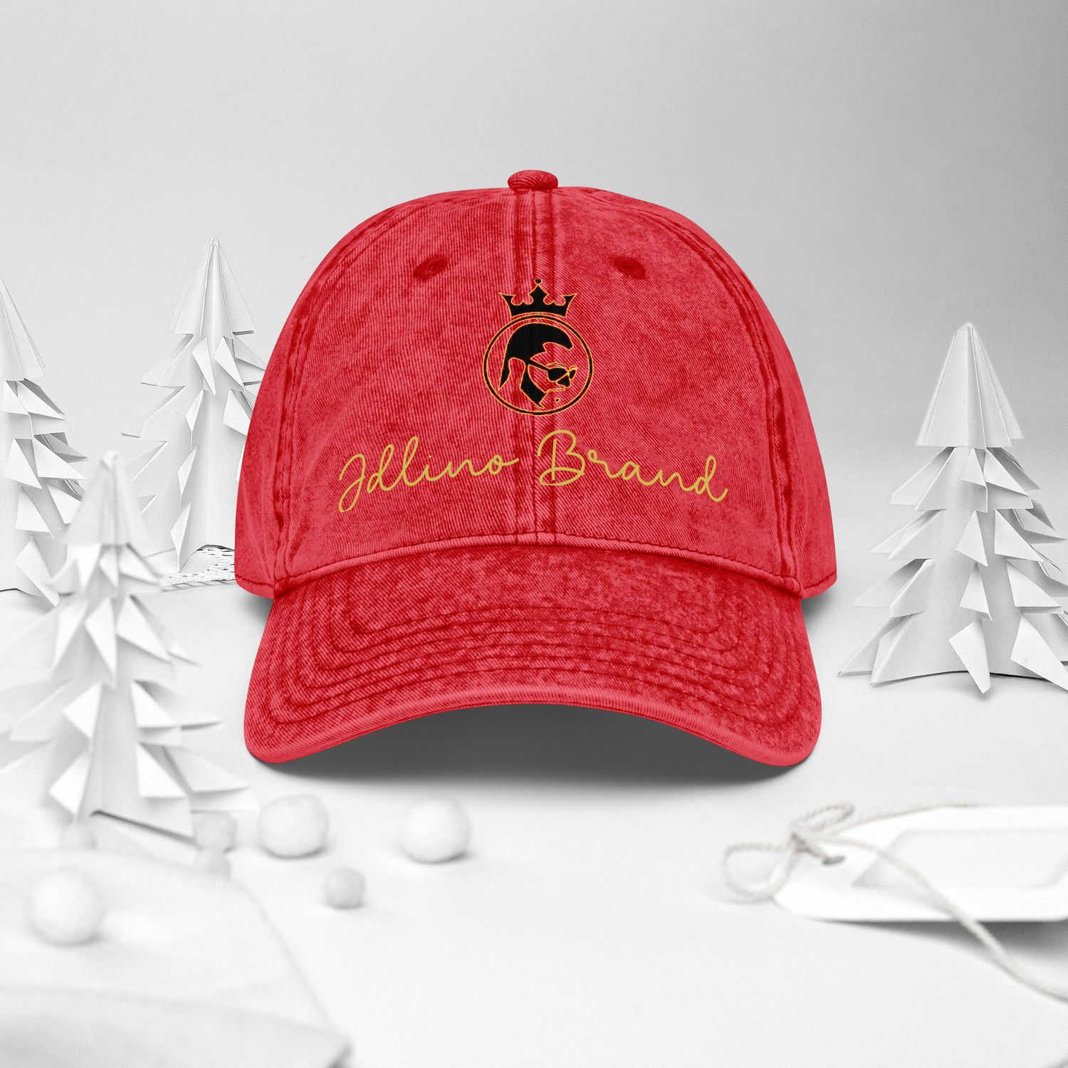 JDLINO BRAND Vintage Cotton Twill Cap