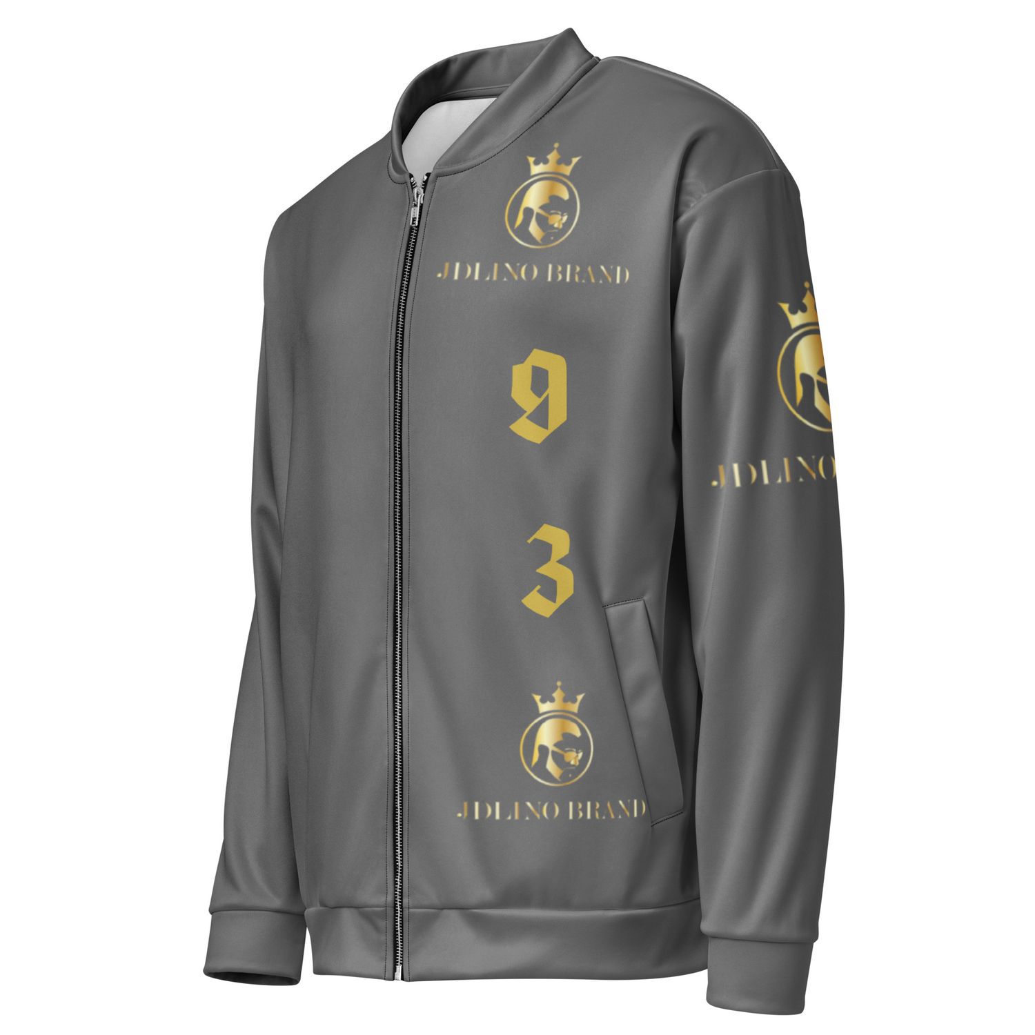 JDLINO BRAND G/G Unisex Bomber Jacket