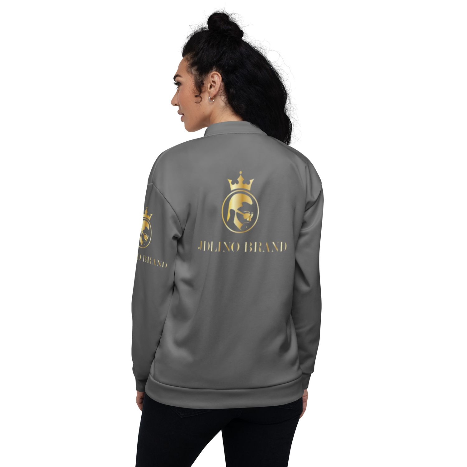 JDLINO BRAND G/G Unisex Bomber Jacket