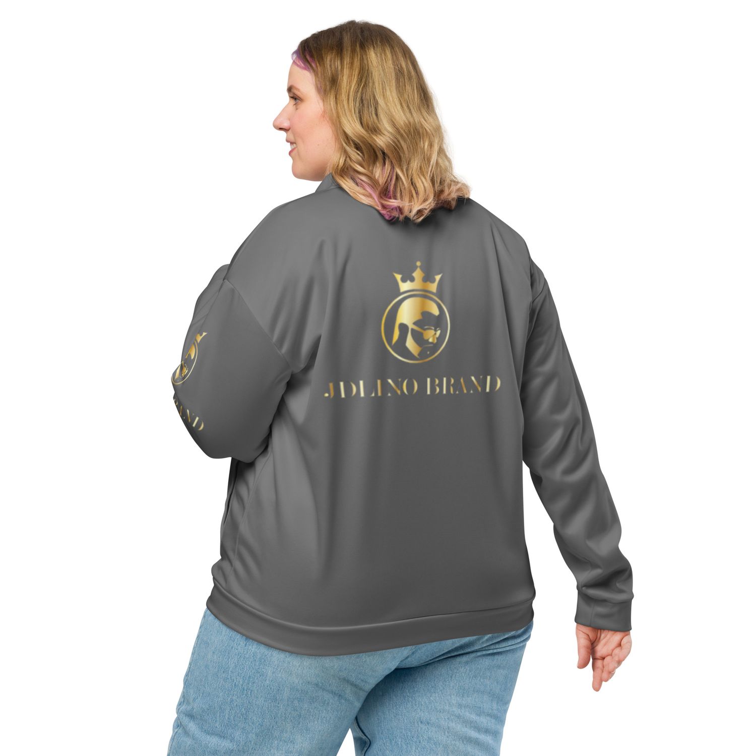 JDLINO BRAND G/G Unisex Bomber Jacket