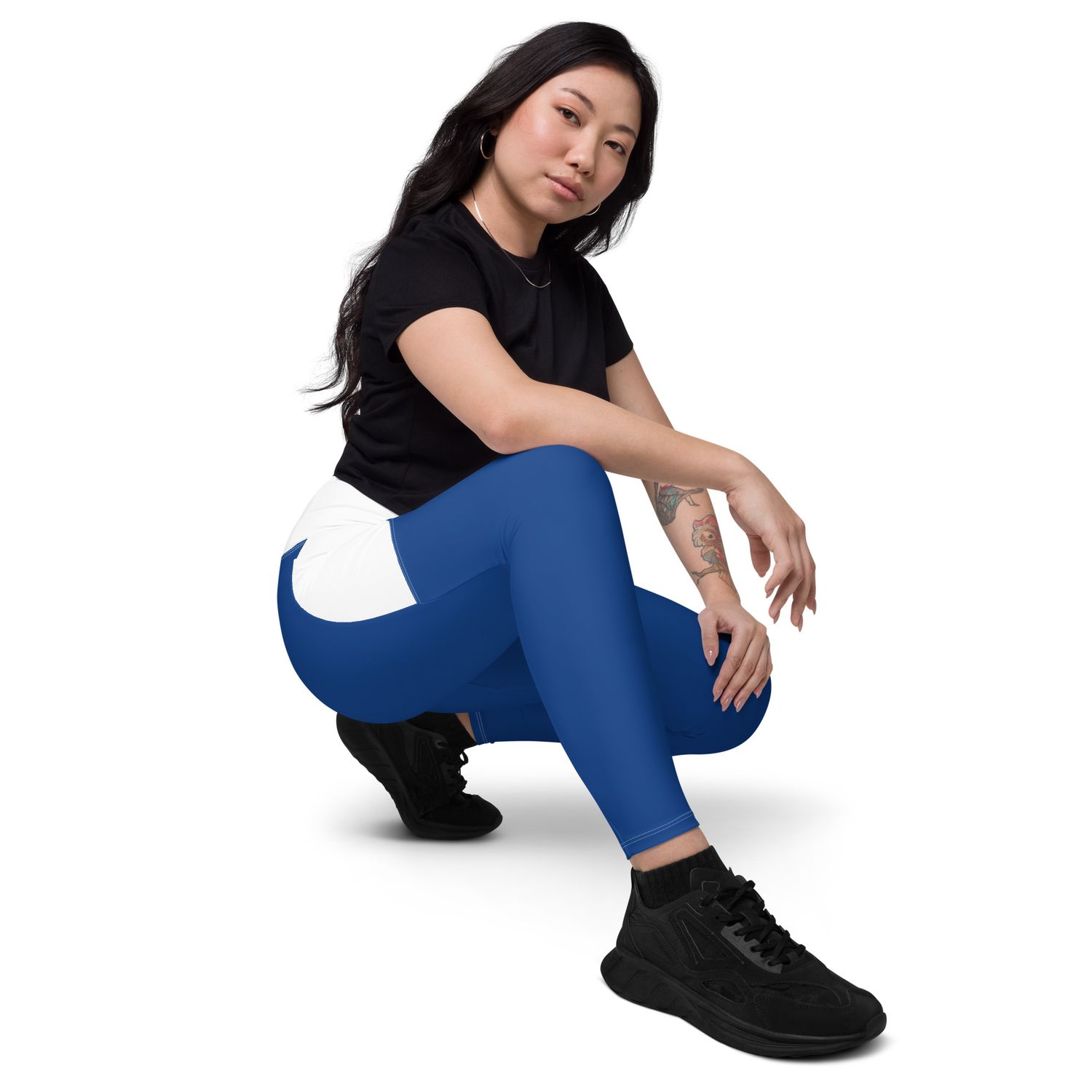 JDLINO BRAND B/W Leggings with pockets