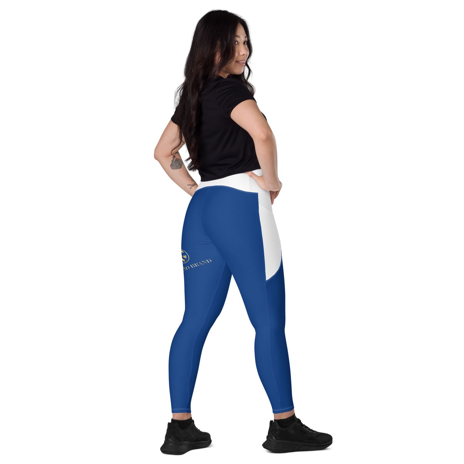 JDLINO BRAND B/W Leggings with pockets