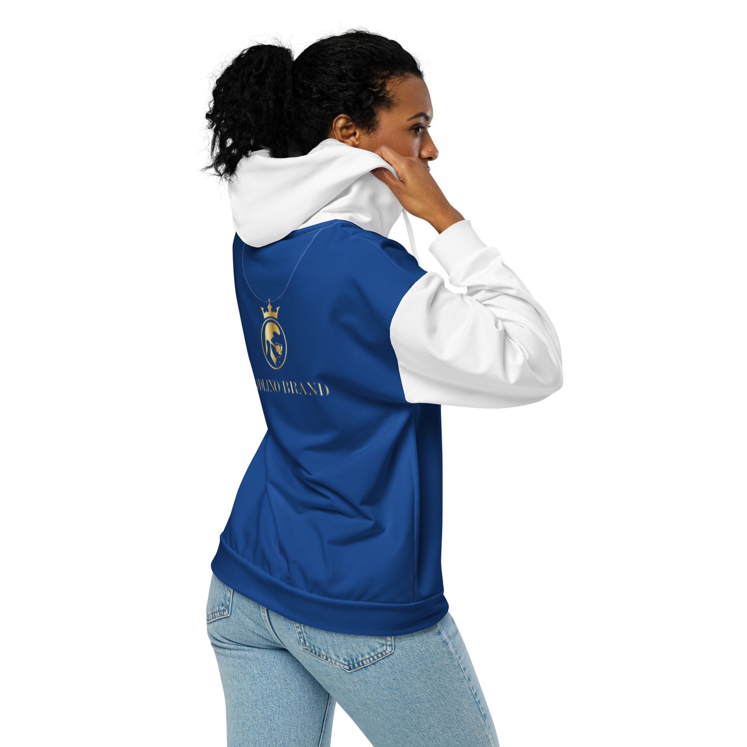 JDLINO BRAND W/B nisex zip hoodie