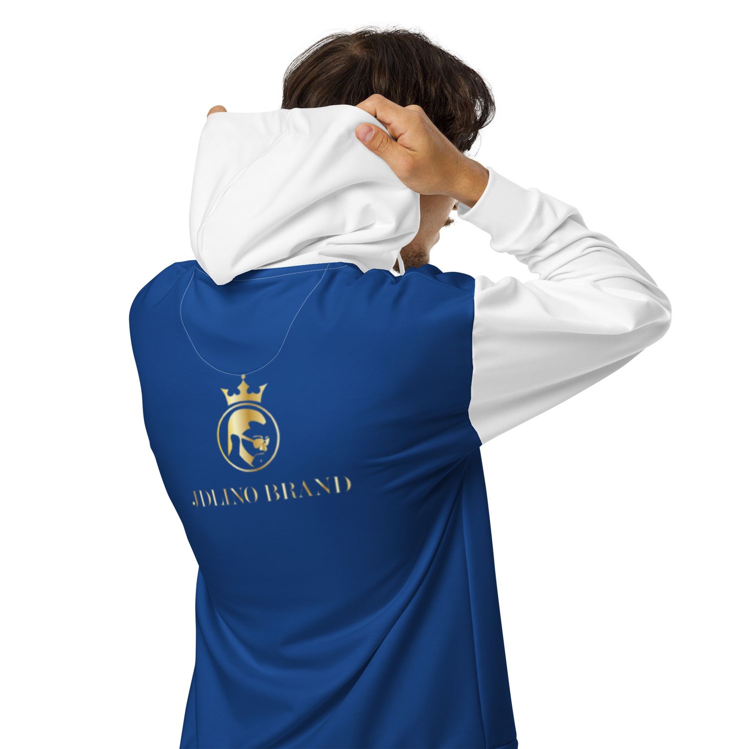 JDLINO BRAND W/B nisex zip hoodie
