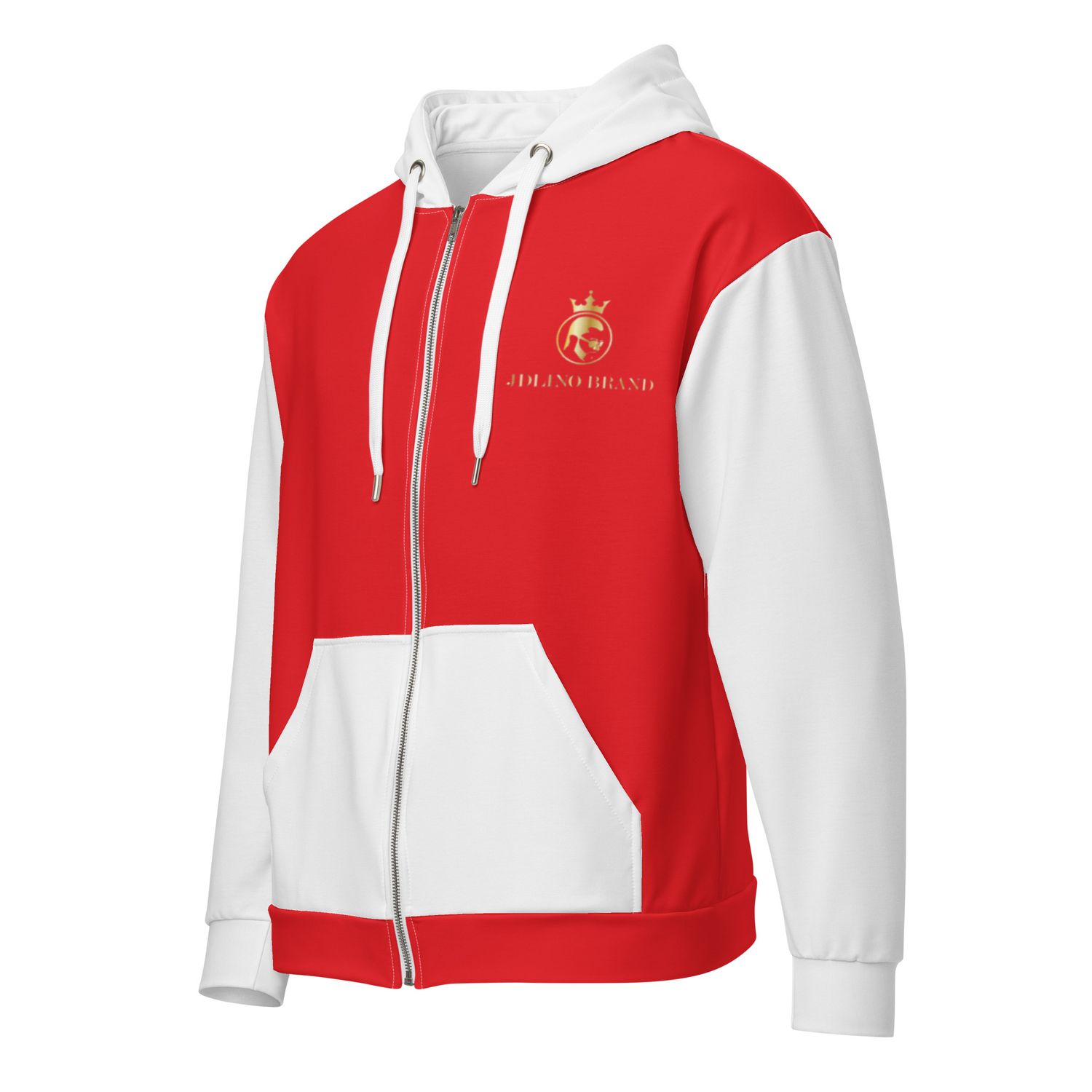 JDLINO BRAND R/G Unisex zip hoodie