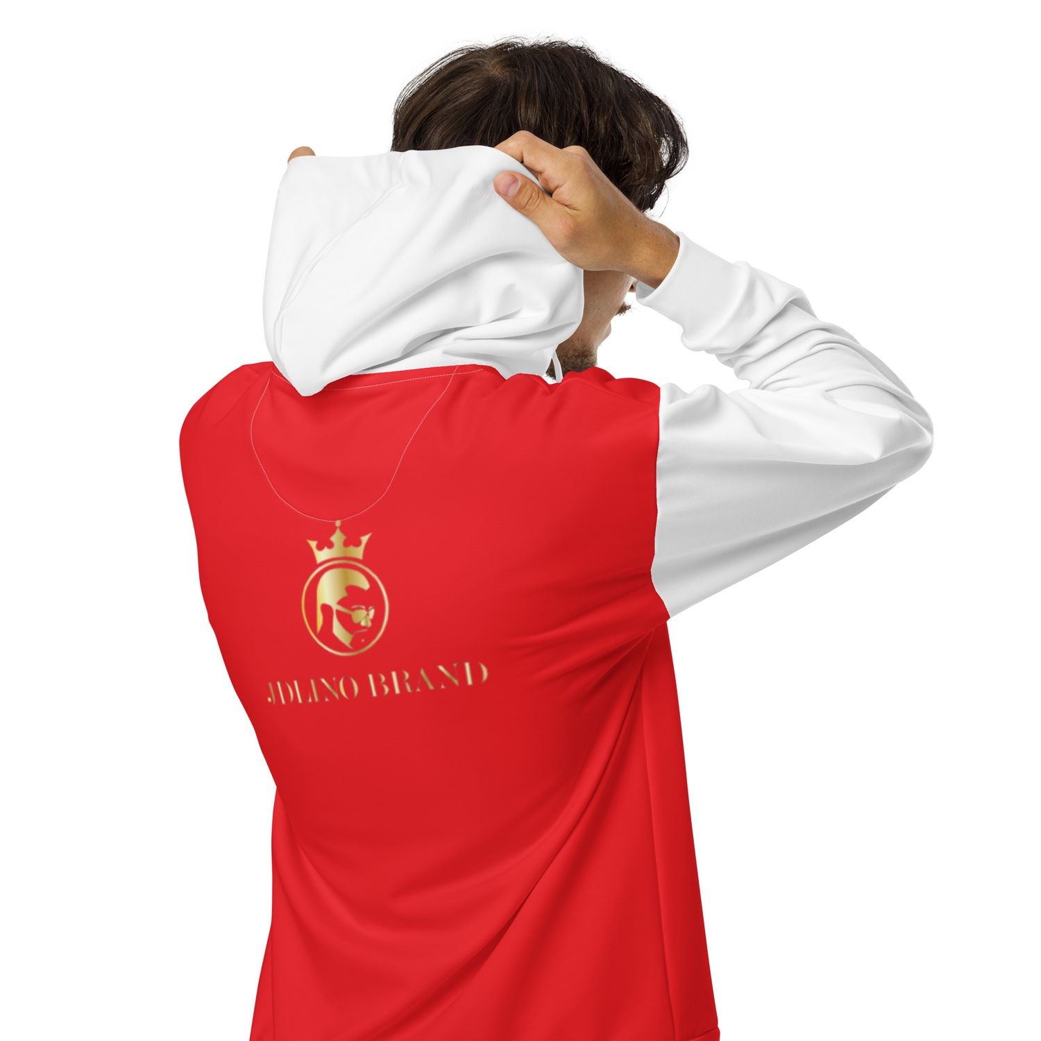 JDLINO BRAND R/G Unisex zip hoodie