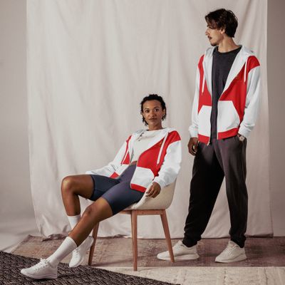JDLINO BRAND R/G Unisex zip hoodie
