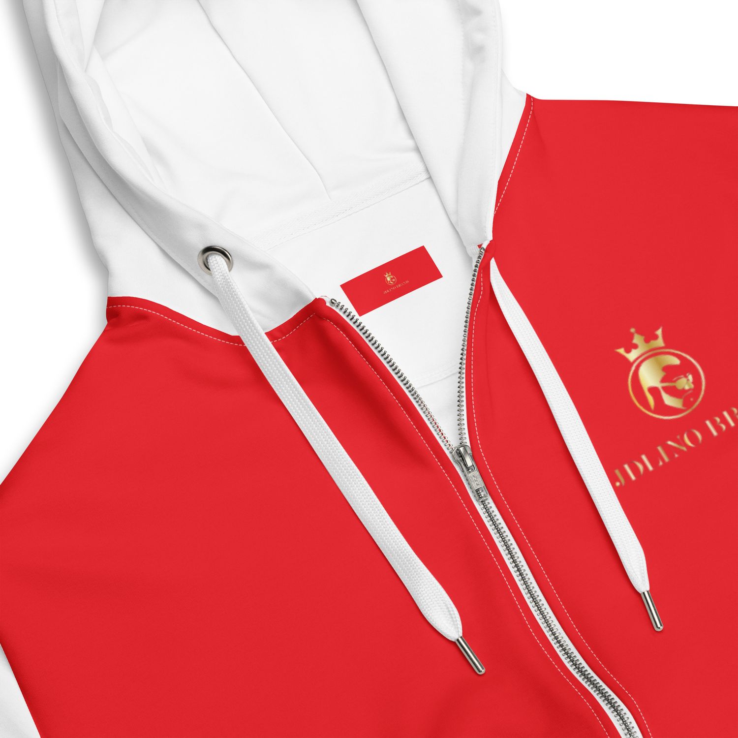 JDLINO BRAND R/G Unisex zip hoodie