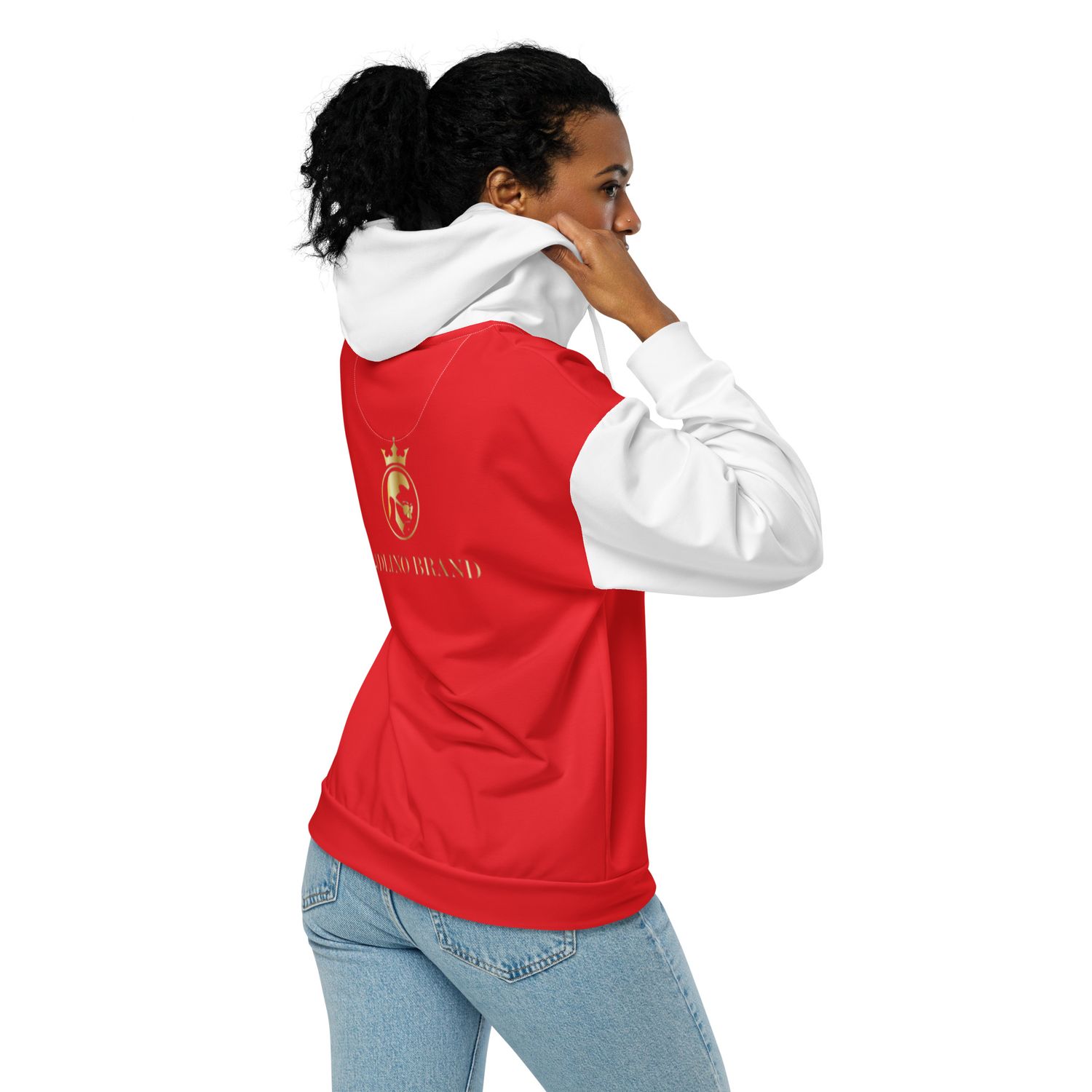 JDLINO BRAND R/G Unisex zip hoodie