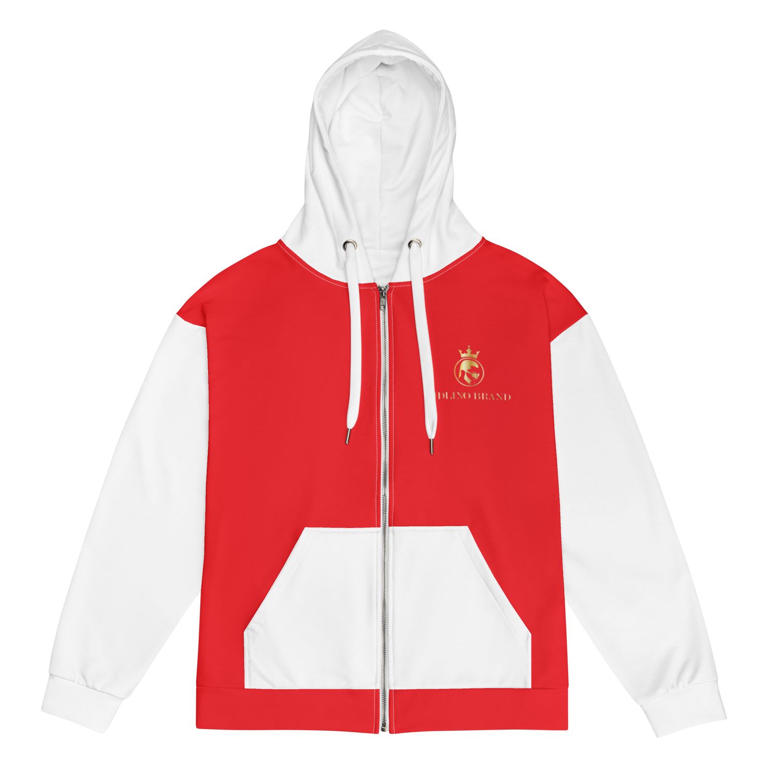 JDLINO BRAND R/G Unisex zip hoodie