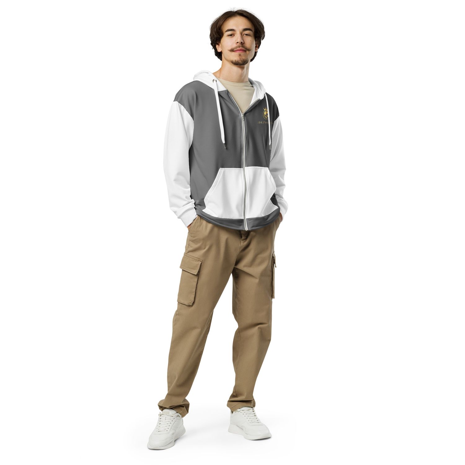 JDLINO BRAND G/G Unisex zip hoodie